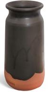 Ваза керамическая Rezon Прованс 1 24 см черная матовая