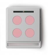 Пульт ДК Nice 4-х канальный Home ECCO5WP біло-рожевий Оригінал