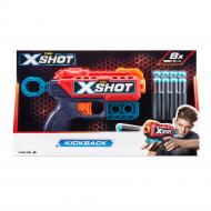 Бластер Zuru X-SHOT RED EXCEL KICKBACK 8 патронів 36184R