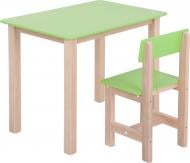 Комплект стіл і стілець МДФ салатовий Н011
