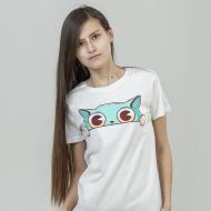 Футболка женская Sol's Regent Fit 02758102/73 р.XL белый