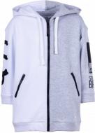 Худі для дівчинкидля хлопчикаунісекс Flash р.128 сірий/білий 19BG067-7-2611_323-2