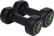 Гантелі Energetics Neoprene Dumb. Pairs 106225-900050 Neoprene Dumbbells 2x3 кг чорний