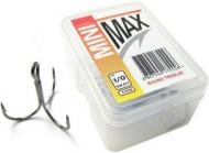Крючок тройной MiniMax №12 15 г 10 шт. Treble Hook round SW-077 # 10 BLN