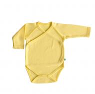 Боди детское для девочки для мальчика Lucky tots р.62 желтый 1609