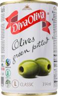 Оливки Diva Oliva 300 г без кісточки L