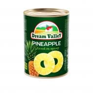 Ананас консервированный dream valley кольцами в сиропе 540 г