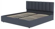 Кровать UMa Монро Fancy 96 с деревянной рамой 180x200 см серый