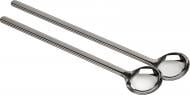 Набор ложек для коктейлей Fiora Salerno Silver 4 шт