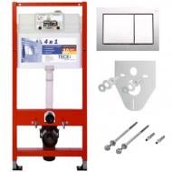 Система инсталляции TECE base 9400006 + TECE base 9240701 хром глянцевый