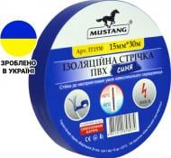 Ізострічка Mustang синя 15 мм х 30 м ПВХ ІТ1530С