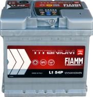 Акумулятор автомобільний Fiamm Titanium Pro 54Ah 520A 12V 7905145 «+» праворуч (FIM 7905145)