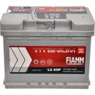 Акумулятор автомобільний Fiamm Titanium Pro 60Ah 540A 12V 7905147 «+» праворуч (FIM 7905147)