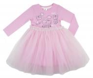 Сукня Luna Kids з фатином/з довгим рукавом р.104 рожевий