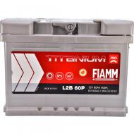 Акумулятор автомобільний Fiamm Titanium Pro 60Ah 600A 12V 7905149 «+» праворуч (FIM 7905149)