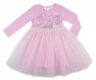 Сукня Luna Kids з фатином/з довгим рукавом р.128 рожевий