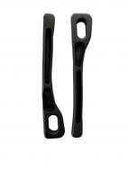 Органайзер автомобильный между сиденьем и консолью 2 шт. (16121-IS) Poputchik черный