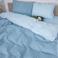 Комплект постельного белья Бязь 17-0628 Diamond Blue 160х220 см голубой MirSon