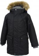 Куртка-парка для мальчика HUPPA Vesper р.116 черный 17480030-70009-116 