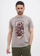 Футболка чоловіча Sol's Imperial Cossack with hawk р.XL світло-сірий