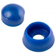 Заглушка двоскладова кругла snapt 45049 синя 4 шт. Ø30 мм зовнішня