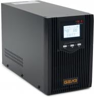 Джерело безперебійного живлення (ДБЖ) Gear 1000VA/800W LCD, лінійний інтерактивний GU-1000PS