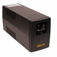 Джерело безперебійного живлення (ДБЖ) Gear 1500VA MLCD metalRJ45+USB GU-1500MLCD