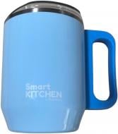 Термочашка Smart Kitchen by Flamberg 300 мл Baden блакитний Термочашка Smart Kitchen by Flamberg 300 мл Baden блакитний