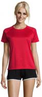 Футболка женская Sol's Sporty Women 01159145 р.XXL красный