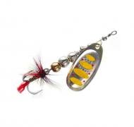 Блесна-вертушка Grows Culture BALL BEARING SPINNER 3.0#6 6,5 г silver/желтый/красный