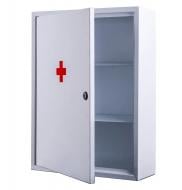 Ящик для медикаментов Poputchik с двумя полочками 360х480х120 мм (Ф-02-360-480-120)