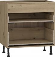 Тумба нижняя Грейд 3-мя ящиками универсальная полного открытия V-6 Оптимум 900x870x522 мм дуб артизан