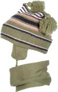 Комплект шапка + шарф Flash Р.48 17B923-1120_777 салатовий