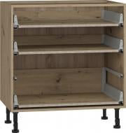 Тумба нижня Грейд з 3-ма ящиками-тандембоксами/Оптимум 800x870x525 мм дуб артізан