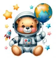 Набор со стразами GoToArt (наклейка) Итого к звездам 11x10 см 177408