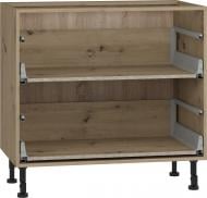 Тумба нижняя Грейд с 3-мя ящиками-тандембоксами/Оптимум 900x870x525 мм дуб артизан