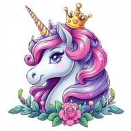 Набор со стразами GoToArt (наклейка) Принцесса Единорогов 11x10 см 177265