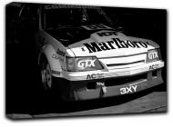 Картина гоночное авто в гараже 77x51 см Hotel Arizona HD C-1-CAR-20x30-BLACK AND WHITE
