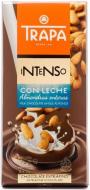 Шоколад Trapa Intenso молочний з цільним мигдалем 175 г (8410679232022)