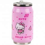 Термочашка с трубочкой KITE Hello Kitty 350 мл розовая с рисунком HK25-1263