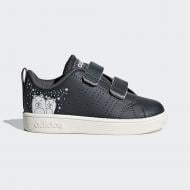 Кроссовки для мальчиков демисезонные Adidas VS ADV CL CMF INF F36371 темно-серые