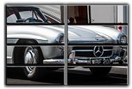 Картина модульная MERCEDES-BENZ 300SL 254x178 см Hotel Arizona HD 8 HUGE-3203343891-CAR-70x100-MUL