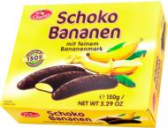 Конфеты Sir Charles Schoko Bananen шоколадные бананы 150 г