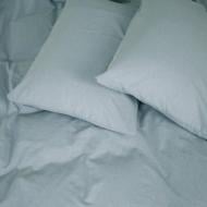 Простынь на резинке 40-0018 Northern Tale 160x190 см голубой MirSon