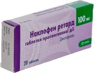 Наклофен ретард KRKA по 100 мг №20 (10х2) таблетки