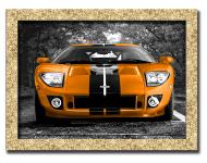 Картина Ford GT 41x31 см Hotel Arizona HD P-1 GOLDEN FR-SPORT CAR-12x16-GO