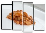 Картина модульная Фасоль 112x82 см Hotel Arizona HD C-4-BEANS-32x44-BROWN