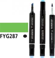 Маркер спиртовий FINECOLOUR EF102-287 флуоресцентний зелений