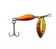 Блесна-вертушка Grows Culture SILVER CREEK Holo Akakin 9 г orange/red