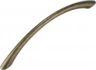 Меблева ручка скоба L102 96 мм L102-96 ANTINC BRASS антична бронза